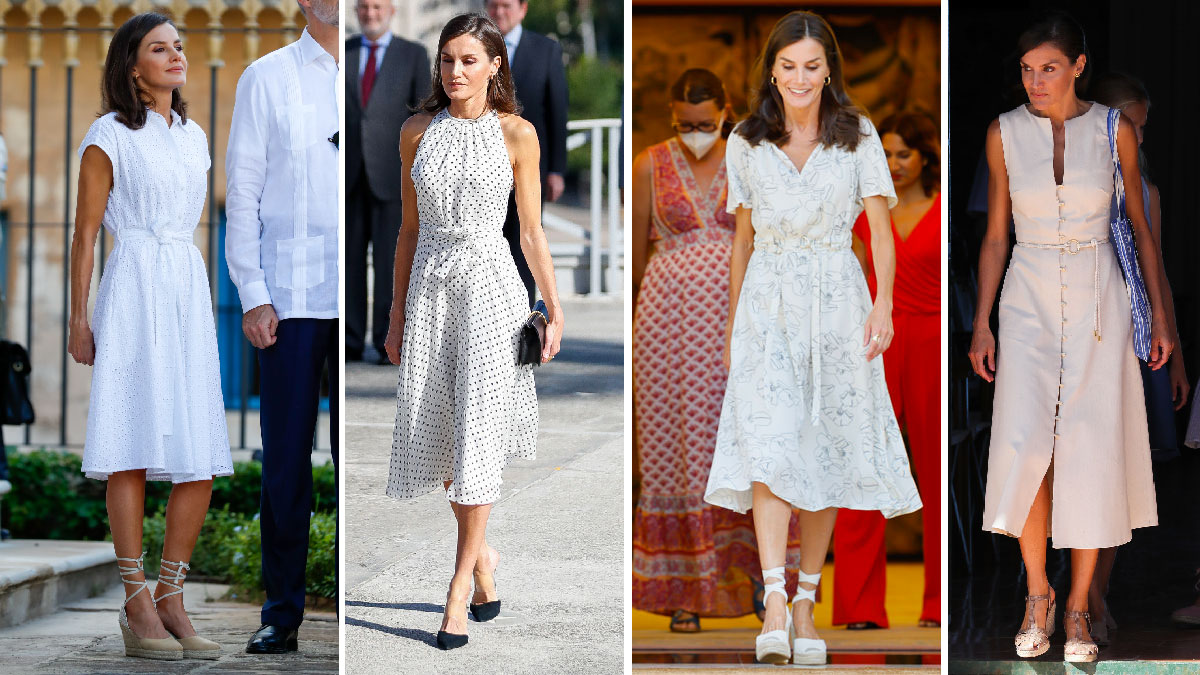 Vestidos blancos letizia