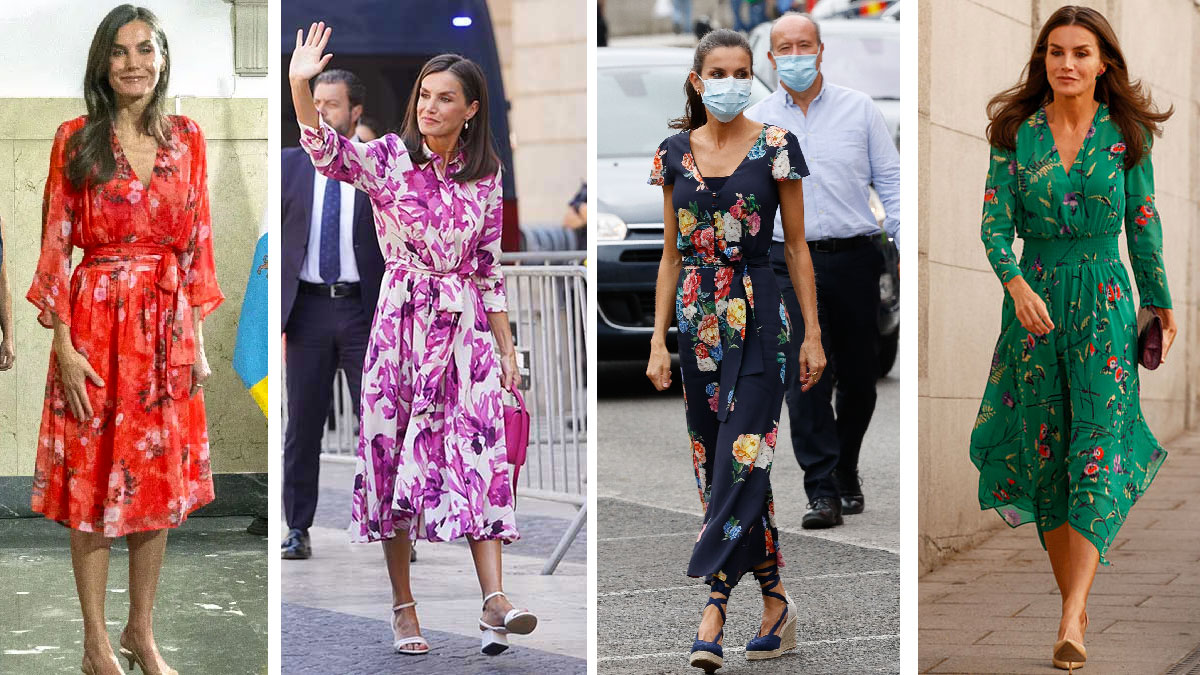 letizia vestidos florales