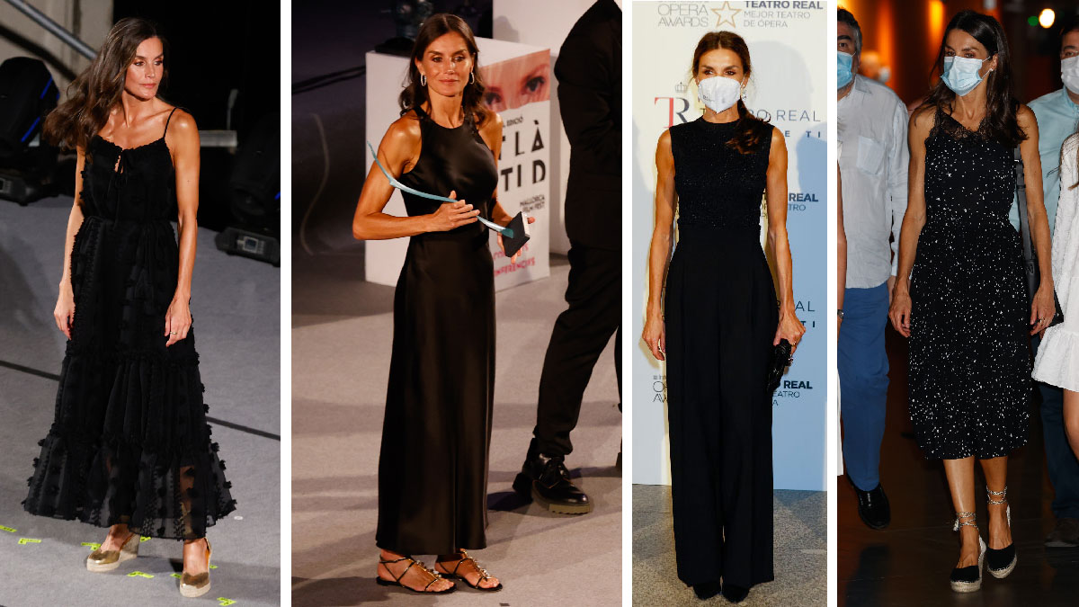 letizia vestidos negros