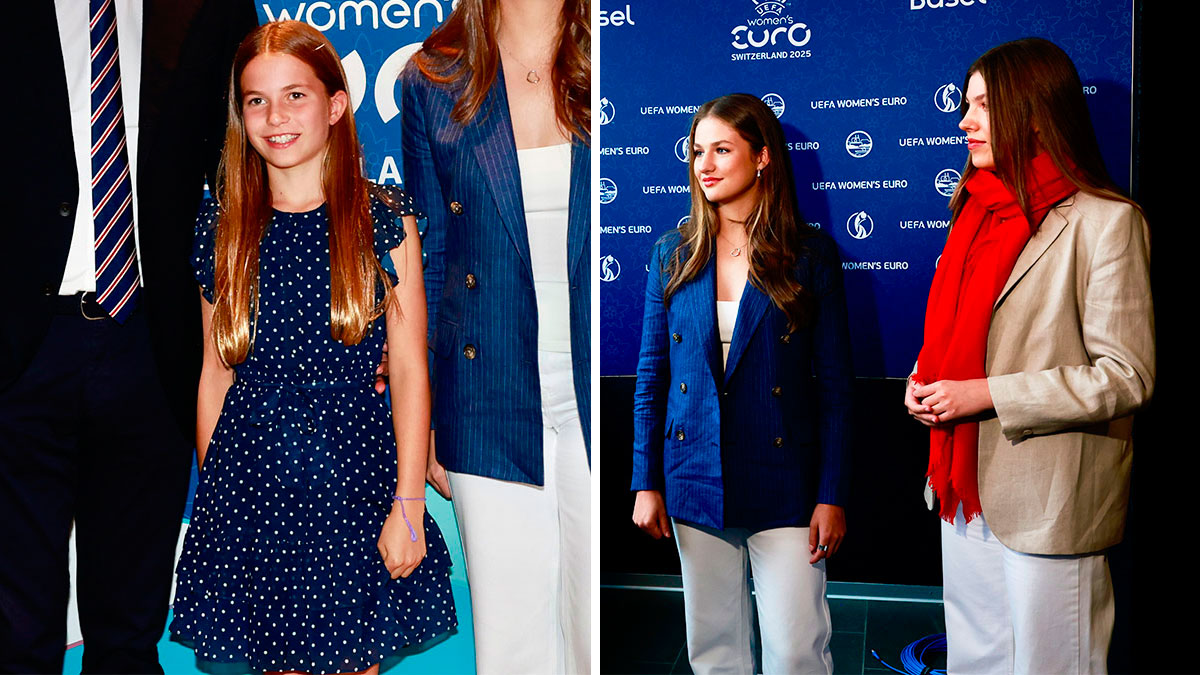 Leonor, Sofía y Charlotte