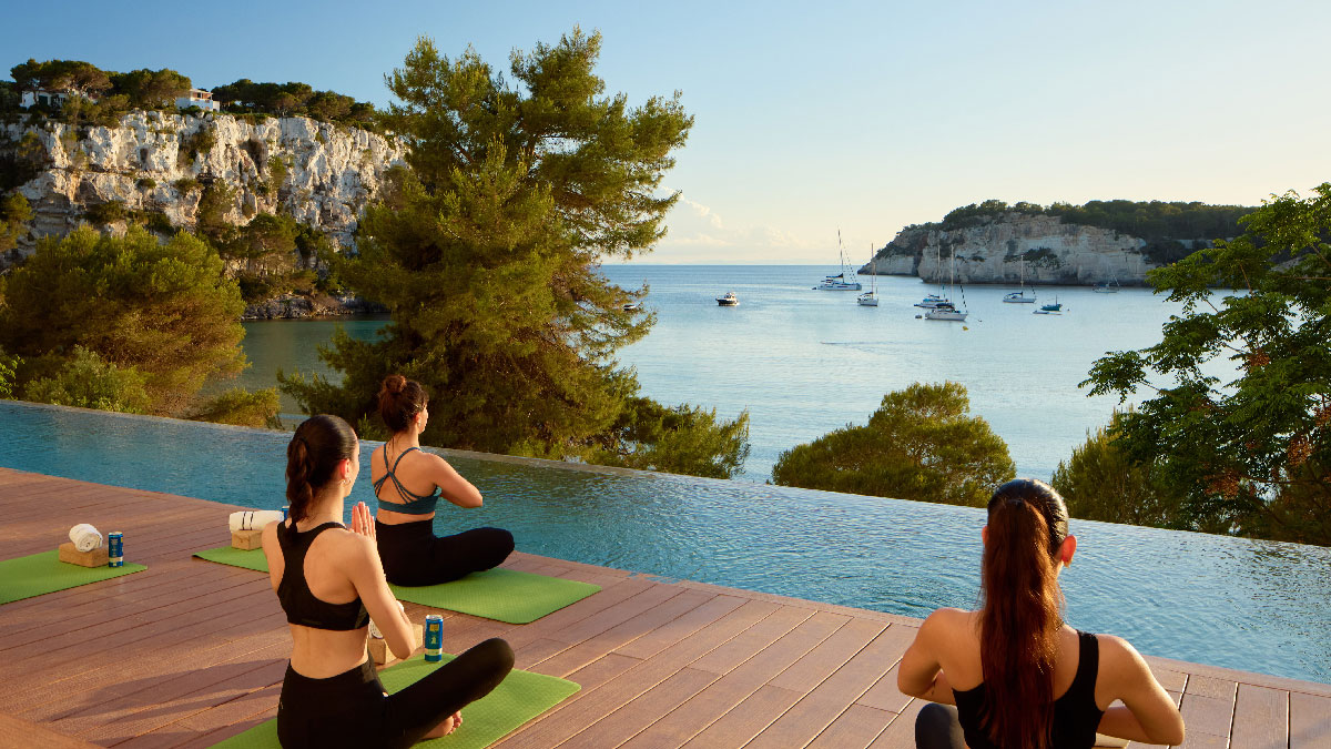 cala galdana melia yoga