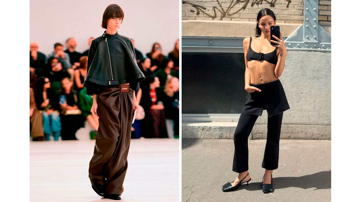 Pantalón falda