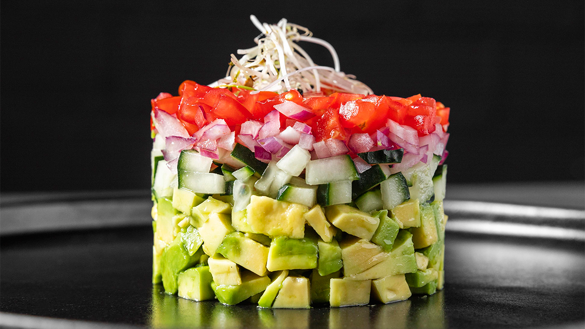 Tartar de verduras