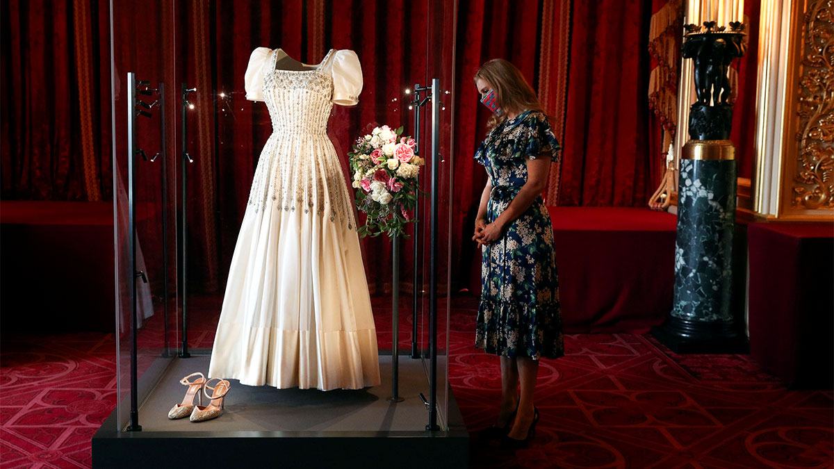 Vestido novia Isabel II 