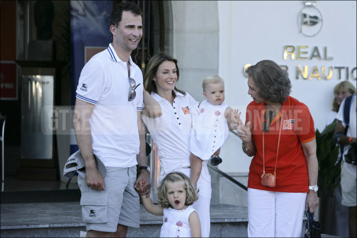familia real mallorca 2008