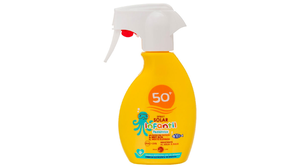 crema solar niños