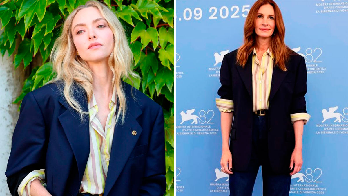 Amanda Seyfried y Julia Roberts