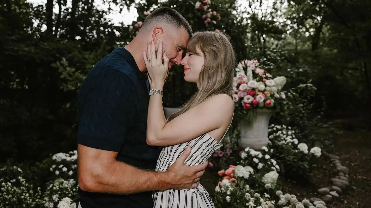 anillo de compromiso de Taylor Swift (Foto: Taylor Swift Instagram)