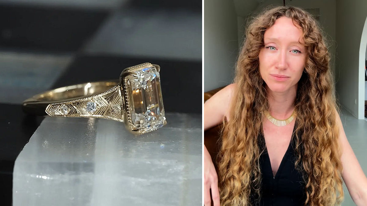 anillo de compromiso de Taylor Swift (Foto: Taylor Swift Instagram)
