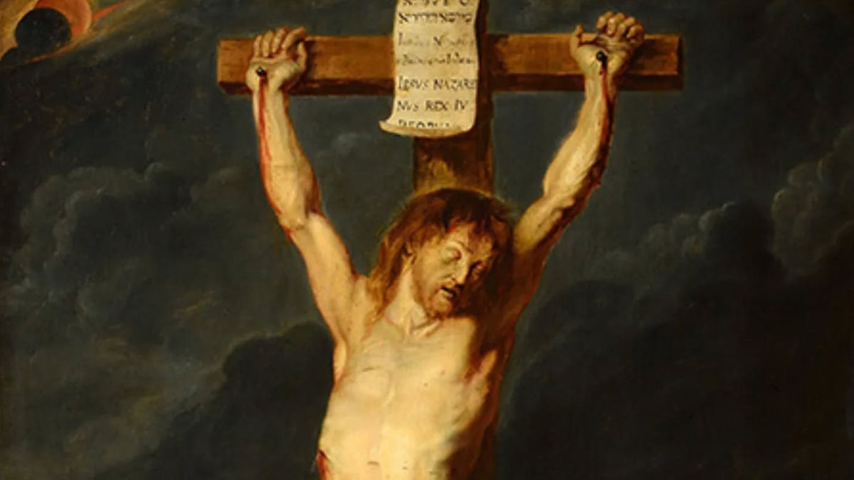 Cristo en la Cruz de Rubens (Foto: Osenat)