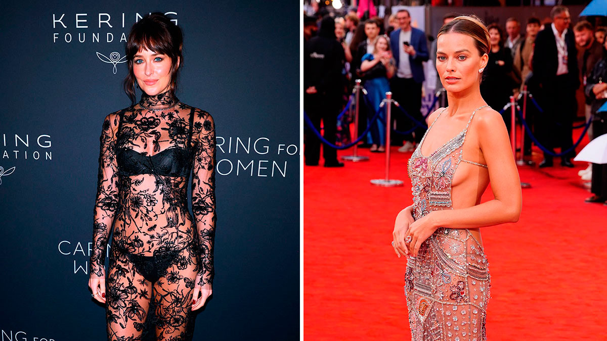 Dakota Johnson y Margot Robbie