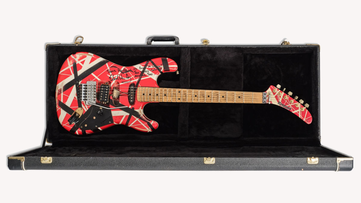Guitarra Eddie Van Halen (Foto: Sotheby´s)