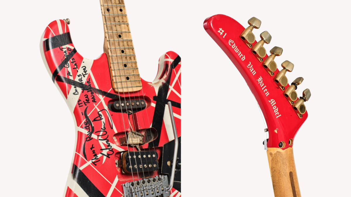 Guitarra Eddie Van Halen (Foto: Sotheby´s)