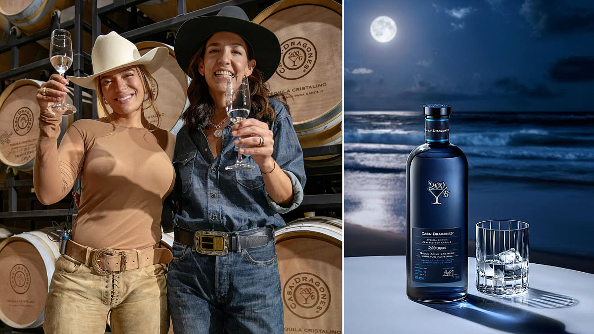 Karol G Tequila Casa Dragones (Foto: Casa Dragones)