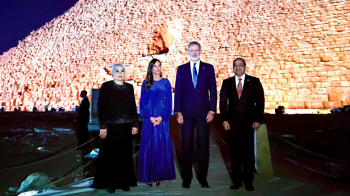 Letizia Guiza Pirámides Egipto (Foto: Gtres)