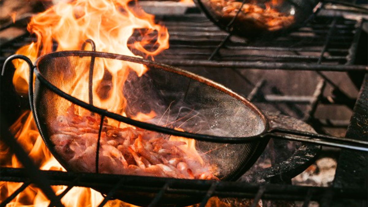 Chefs on fire