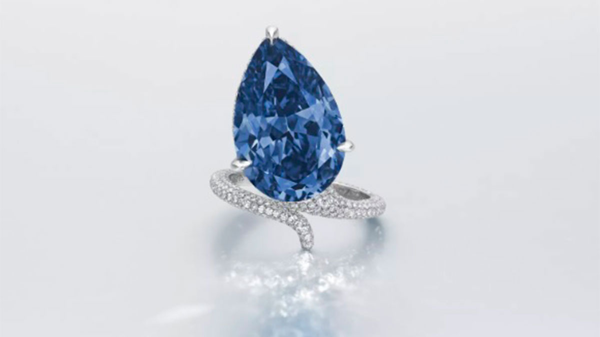 Diamante azul