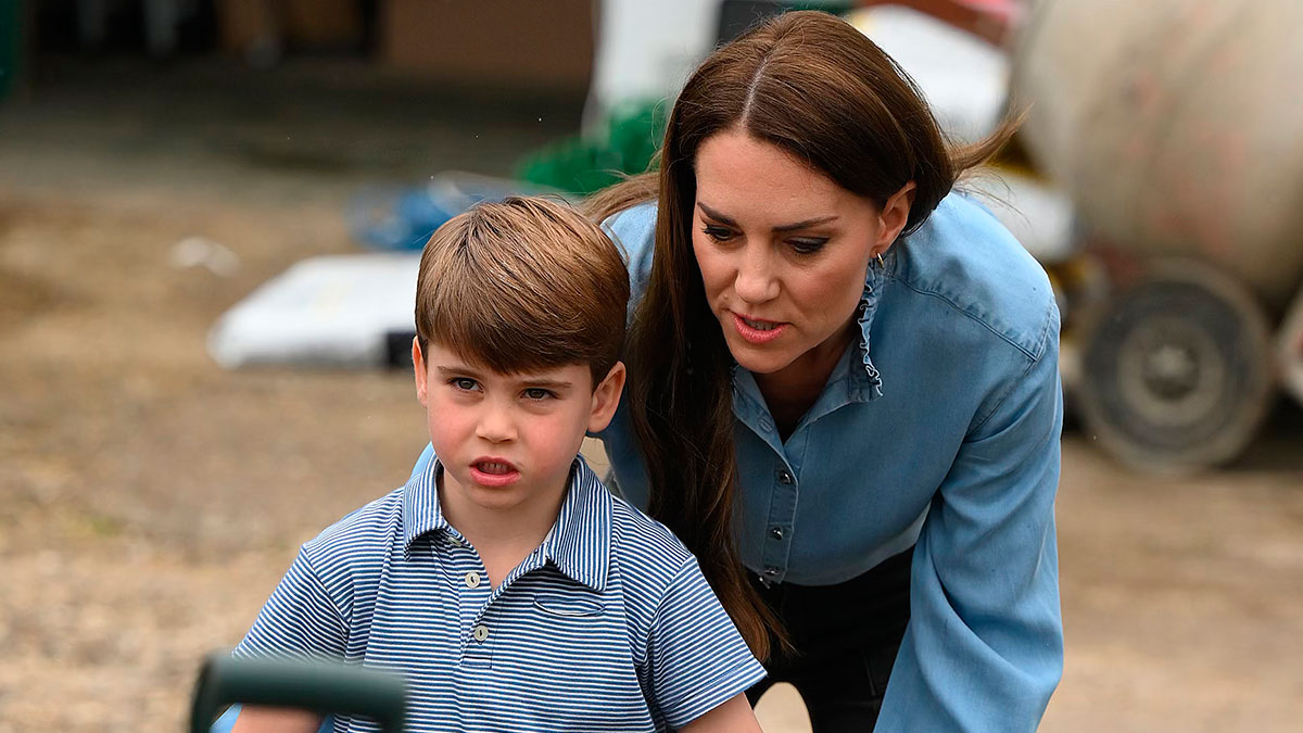 Kate Middleton y príncipe Louis