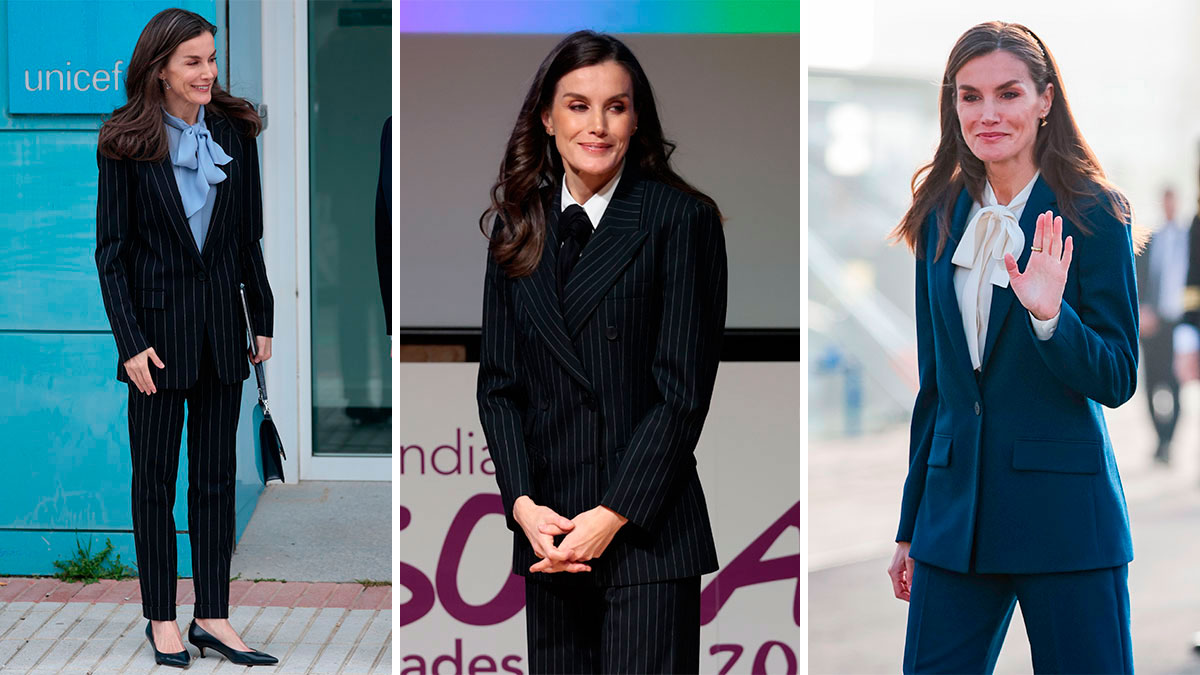 Letizia traje pañuelo