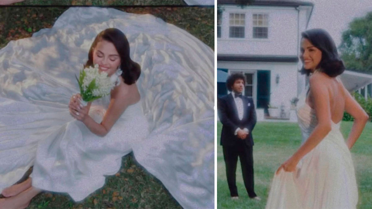 Selena Gomez vestido novia