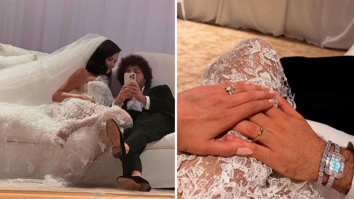 Selena Gomez vestido novia