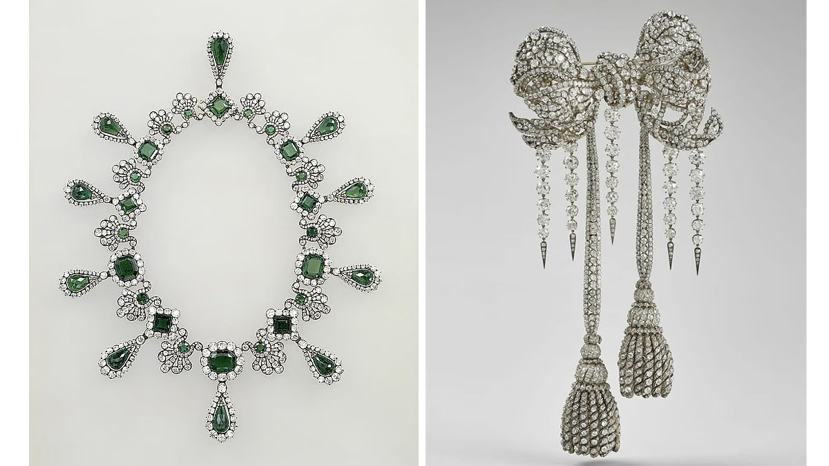 Conjunto Marie-Louise Emperatriz Eugenia (Foto: Museo del Louvre)
