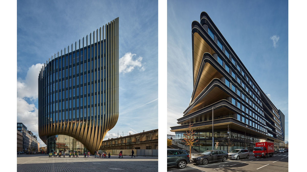 edificio Masaryčka, se ubica en Praga (Foto: BoysPlayNice)