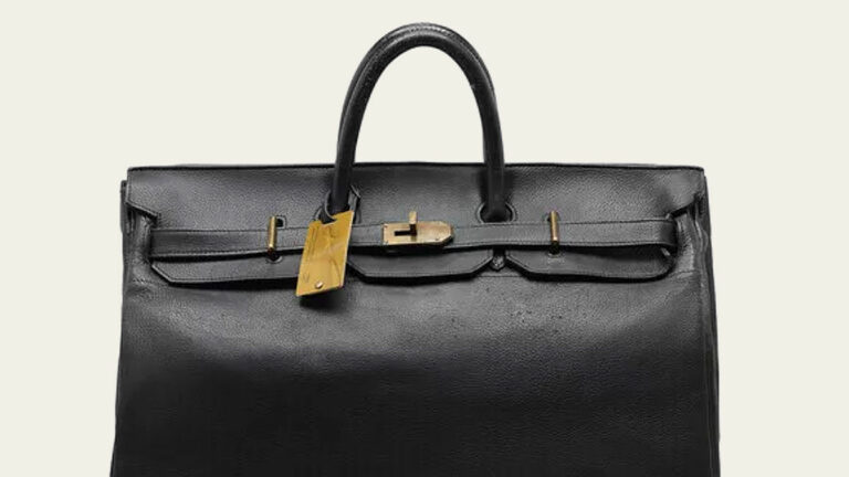 Hermès Jane Birkin Serge Gainsbourg subasta (Foto: Christie´s)
