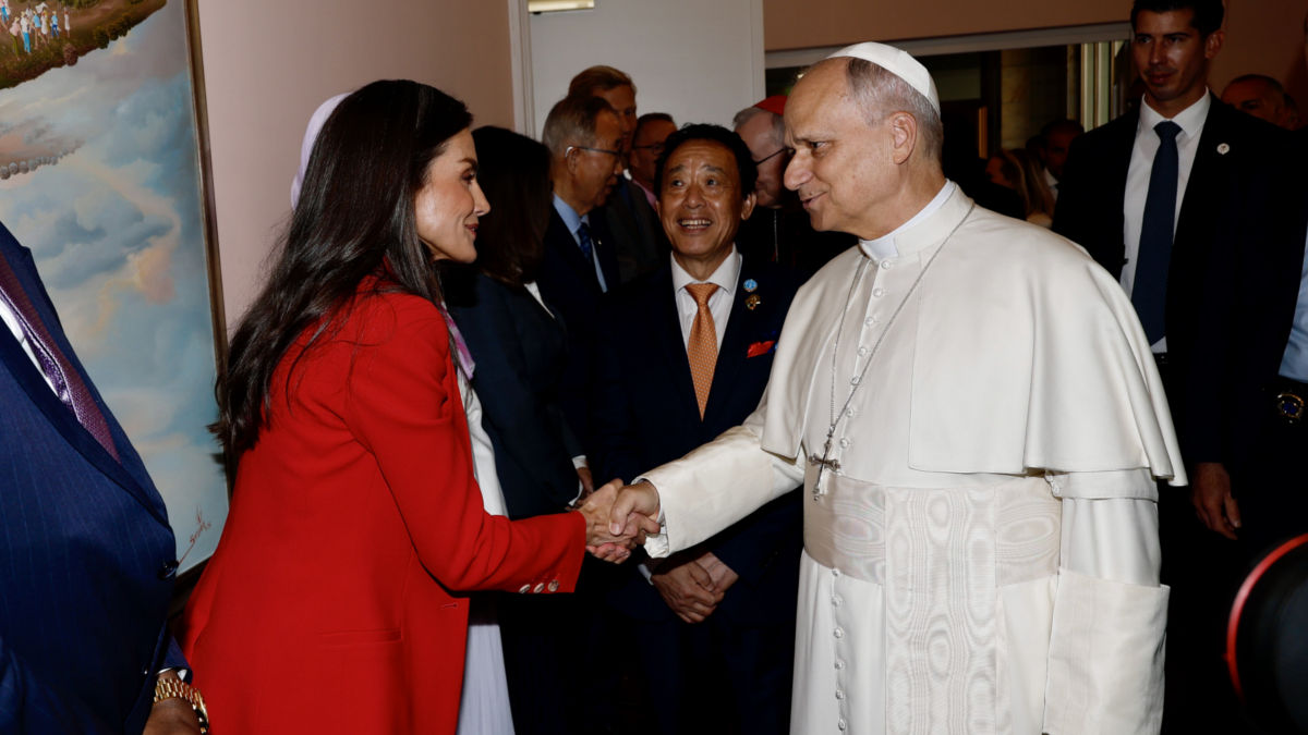 Letizia Papa León XIV (Foto: Gtres)
