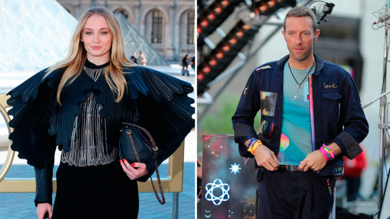 Sophie Turner y Chris Martin