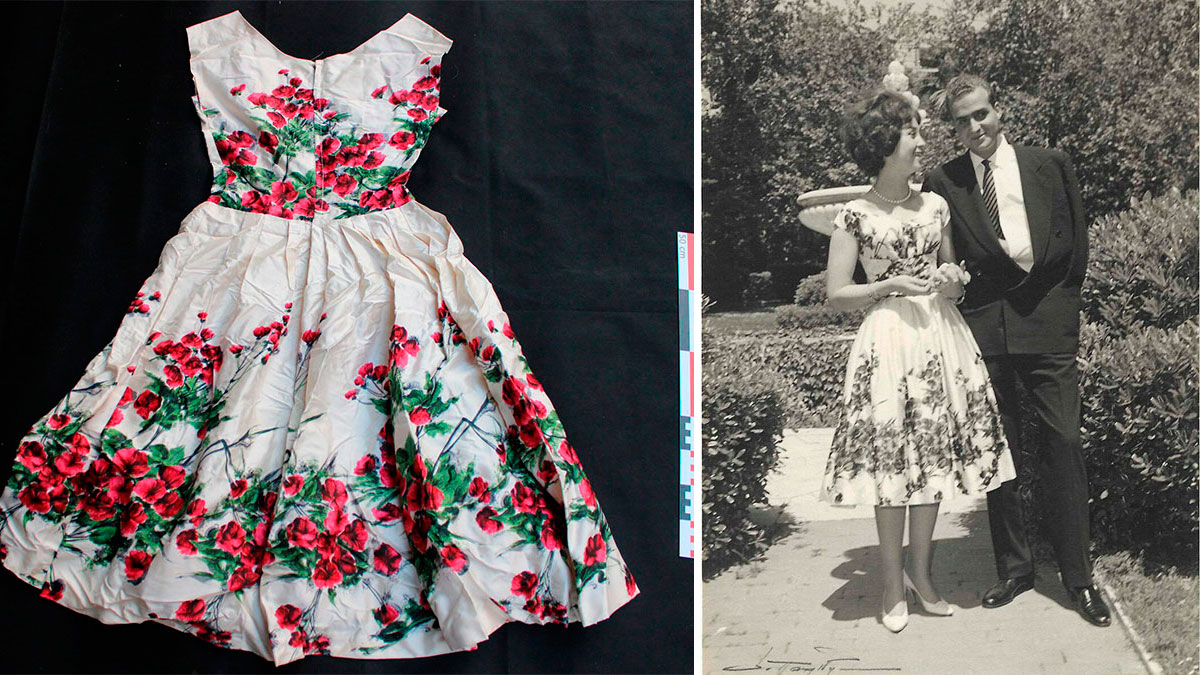 vestido reina Sofía