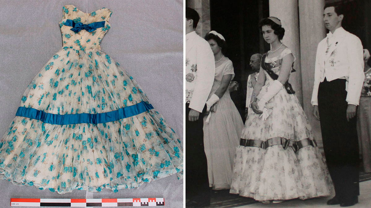 vestido reina Sofía