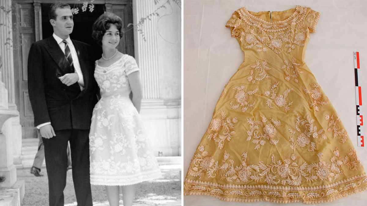 Vestido reina Sofía