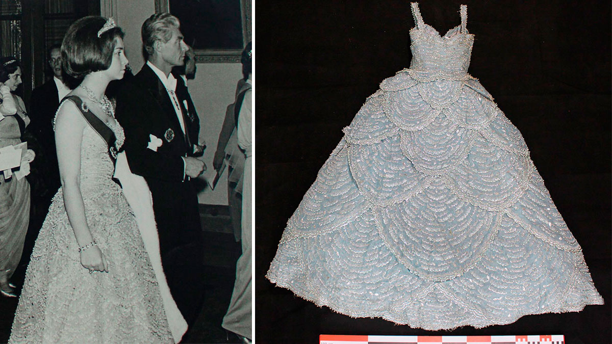 vestido reina sofia