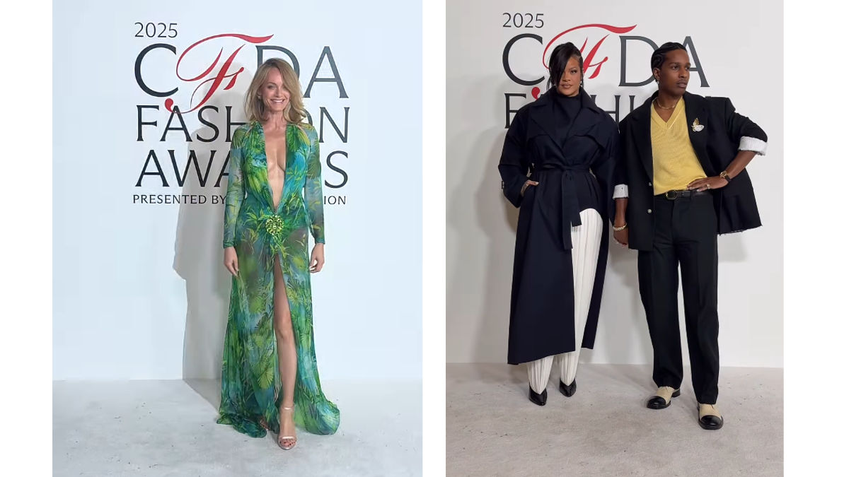 Amber Valletta Rihanna A$AP Rocky (Foto: CFDA Instagram)