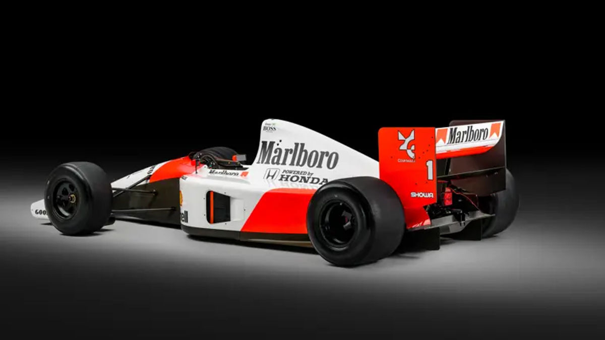 Ayrton Senna McLaren (Foto: Sotheby's)