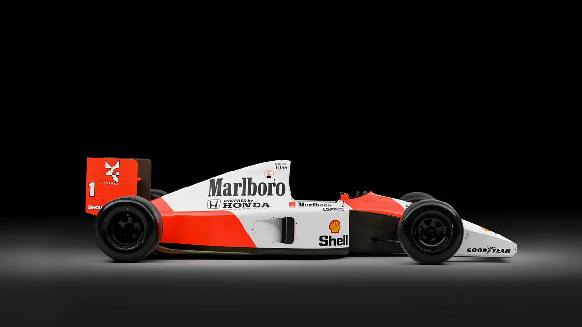 Ayrton Senna McLaren (Foto: Sotheby's)