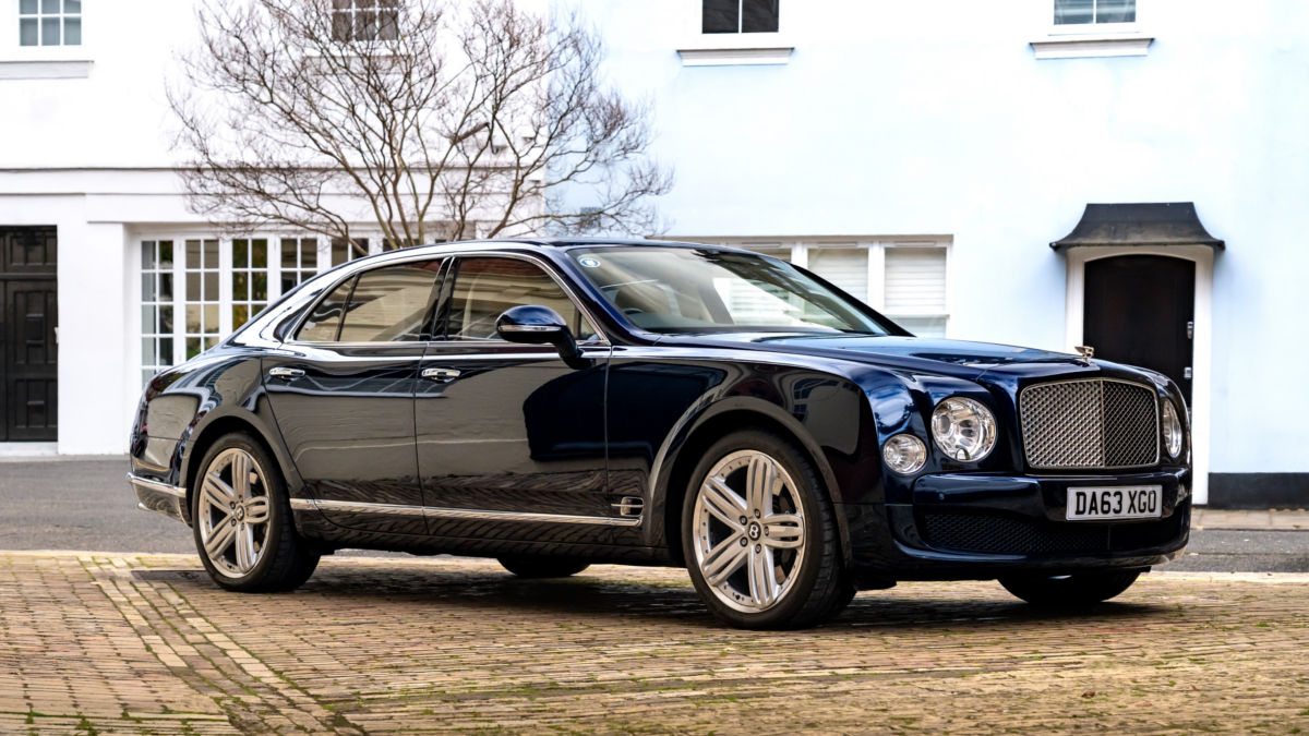 Bentley Mulsanne de 2013 (Foto: H&H Classics)