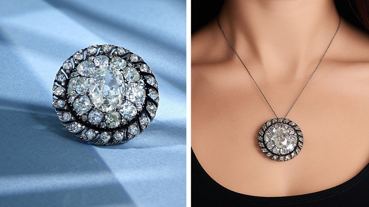 Broche de diamantes de Napoleón (Foto: Sotheby´s)