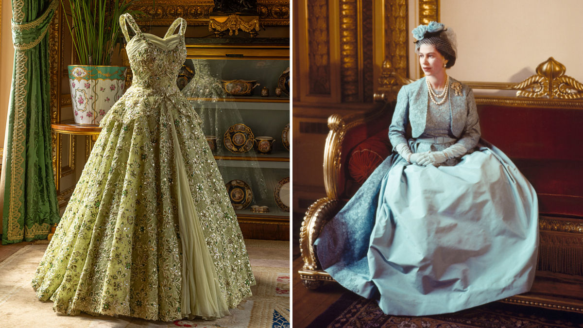 Vestidos Isabel II (Foto: Royal Collection Trust)