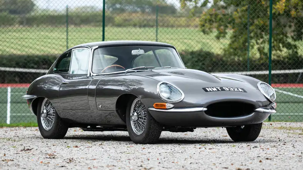 Jaguar E-Type Serie I Coupé Rowan Atkinson (Foto: Iconic Auctioneers)