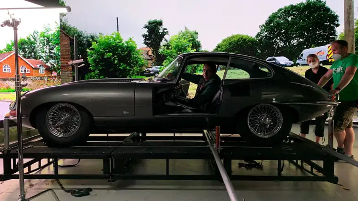 Jaguar E-Type Serie I Coupé Rowan Atkinson (Foto: Iconic Auctioneers)