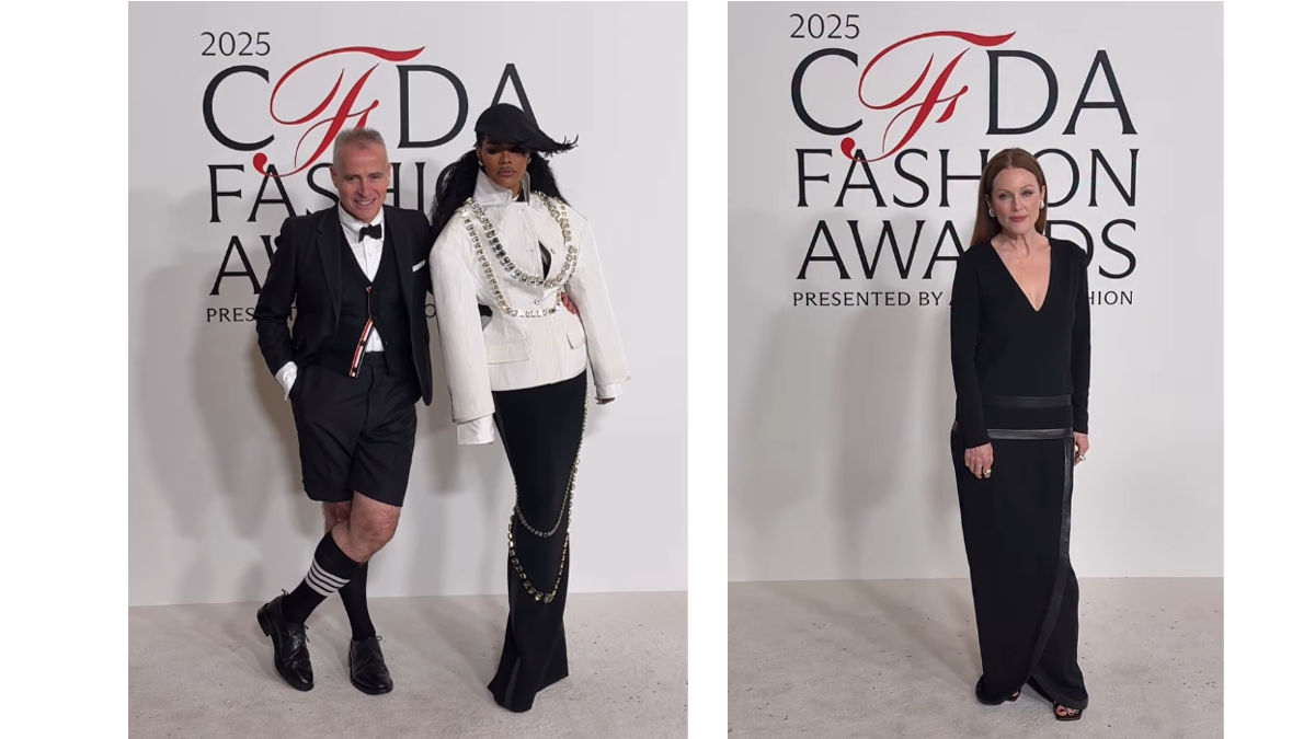 Julianne Moore Thom Browne TeyanaTaylor (Foto: CFDA Instagram)