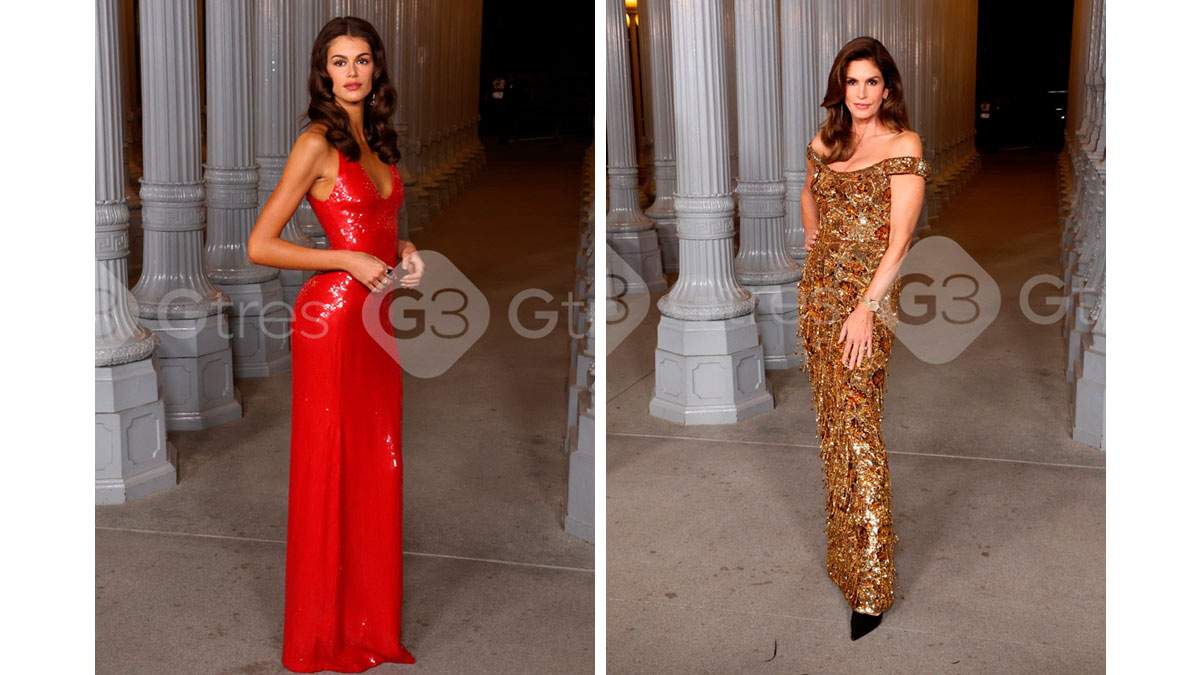 Kaia Gerber y Cindy Crawford