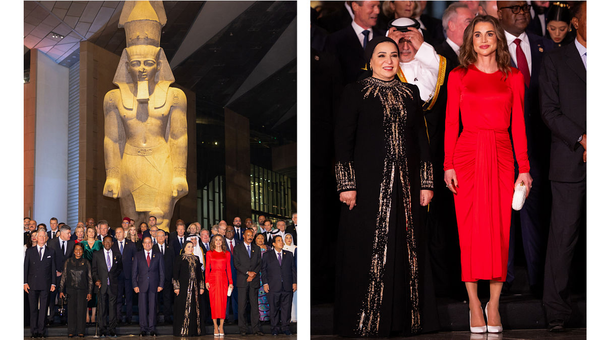Rania de Jordania El Gran Museo Egipcio (Foto: Gtres)