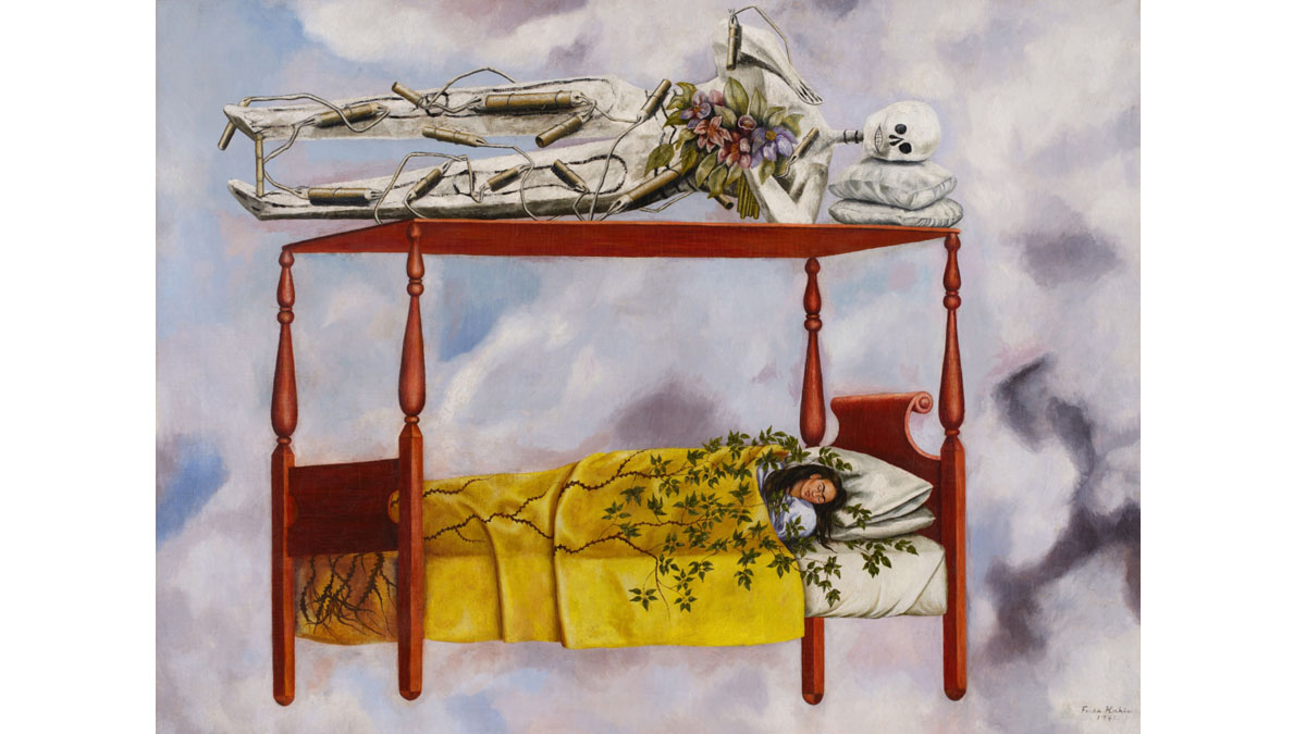 el sueño la cama frida kahlo