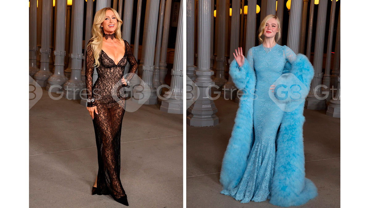 Elle Fanning y Paris Hilton