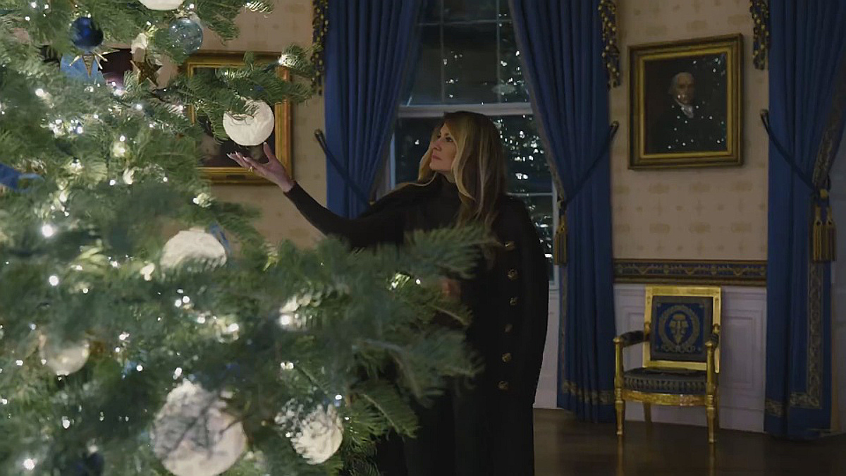 Casa Blanca Navidad Melania Trump (Foto: Casa Blanca)
