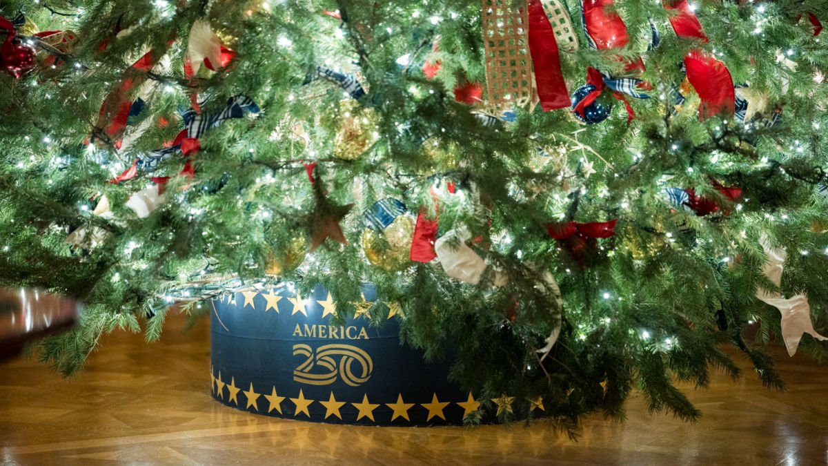 Casa Blanca Navidad Melania Trump (Foto: Casa Blanca)