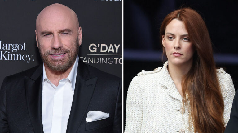 John Travolta Riley Keough (Foto: Gtres)